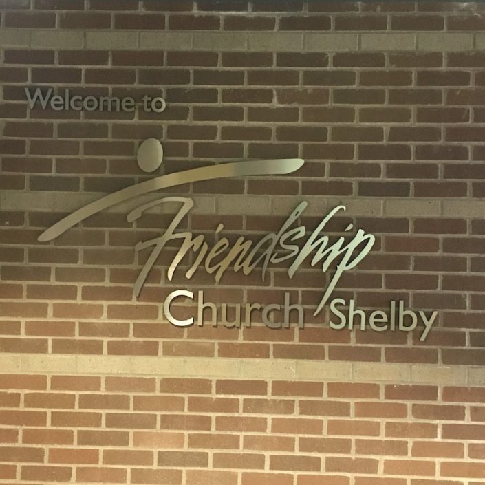 Dimensional Letter Sign