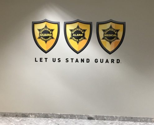 Guaradian Alarm Wall Graphic Wall Graphic