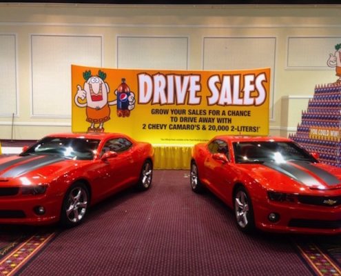 Little Ceasars Tradeshow banner