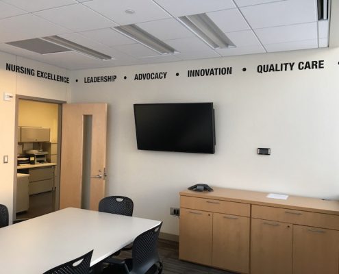 Oakland University Wall Vinyl