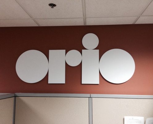 Dimensional Letter Sign