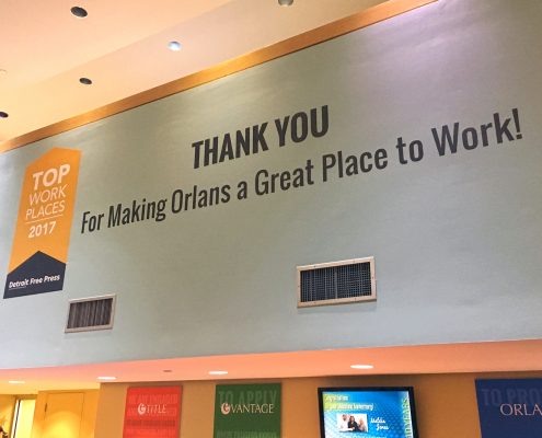 Orlana Group InteriorWall Graphic