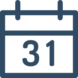 Button to open calendar